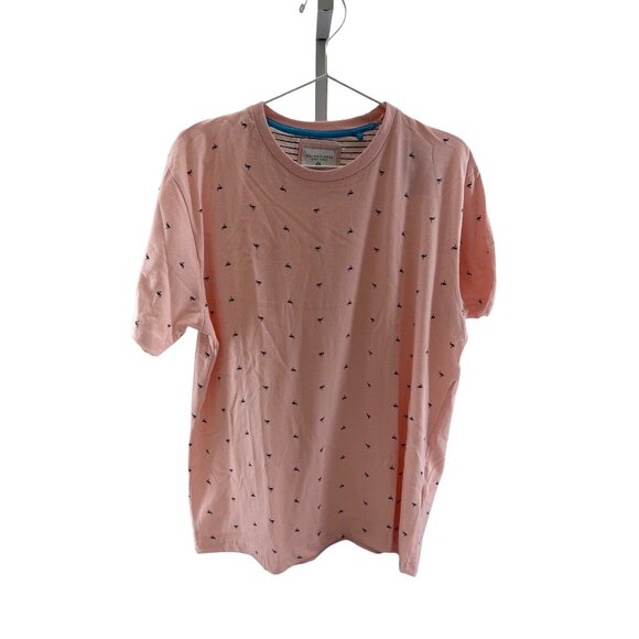 Denim & Flower Palm & Flamingo Print Summer T-Shirts Bundle - Picture 2 of 6